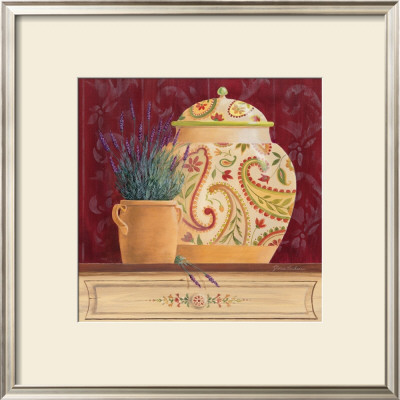 Ginger Jar And Lavender by Gloria Eriksen Pricing Limited Edition Print image