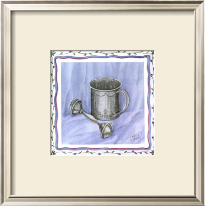 Heirloom Cup And Rattle I by Tara Friel Pricing Limited Edition Print image