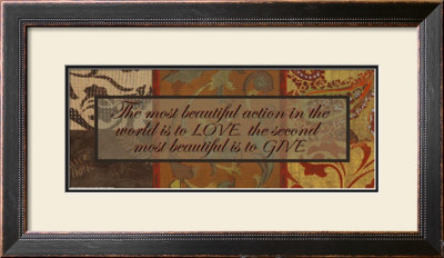 Words To Live By, Love, Give by Smith-Haynes Pricing Limited Edition Print image