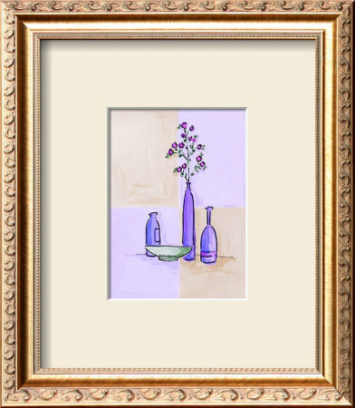 Modern Vases With Bowl by Josephine French Pricing Limited Edition Print image