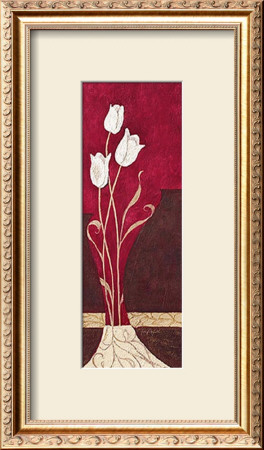 White Tulips I by Teresa Agnelli Pricing Limited Edition Print image
