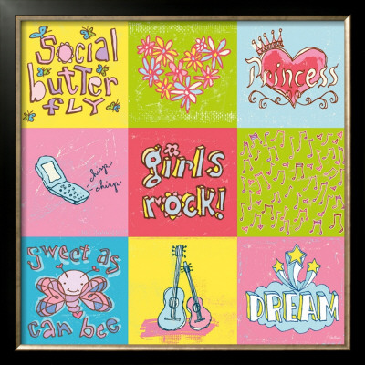 Girls Rock 9 Patch by Peter Horjus Pricing Limited Edition Print image