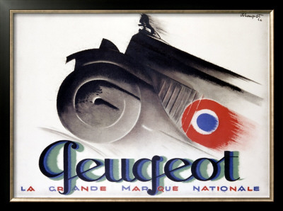 Peugeot by Charles Loupot Pricing Limited Edition Print image