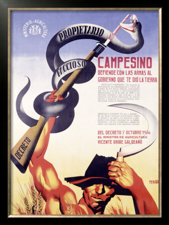 Campesino, Propietario Faccioso by Josep Renau Montoro Pricing Limited Edition Print image