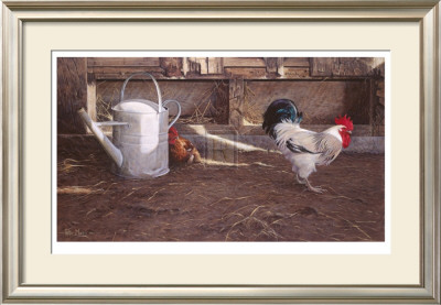 Rooster And Watering Can by Peter Munro Pricing Limited Edition Print image