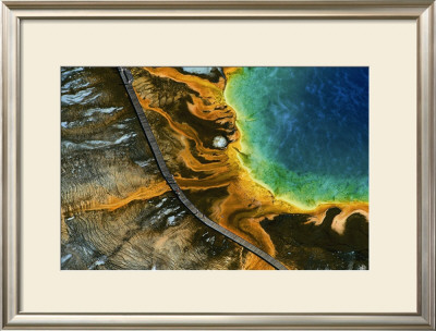 Source Chaude Du Grand Prismatic, Yellowstone by Yann Arthus-Bertrand Pricing Limited Edition Print image