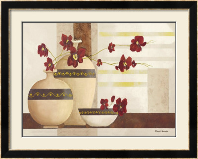 Red Blossom I by David Sedalia Pricing Limited Edition Print image