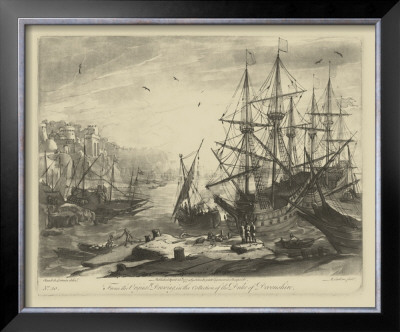 Antique Harbor Iii by Claude Lorrain Pricing Limited Edition Print image