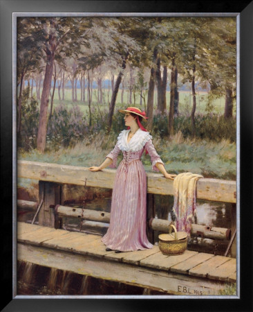 Waiting by Edmund Blair Leighton Pricing Limited Edition Print image