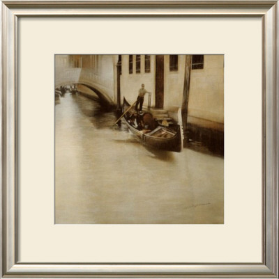 In Gondola by Antonio Sgarbossa Pricing Limited Edition Print image