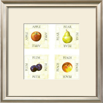 Four Summer Fruit by Irene Kirilloff Pricing Limited Edition Print image