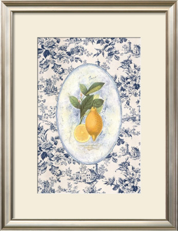 Lemon Toile by Sarah Elizabeth Chilton Pricing Limited Edition Print image