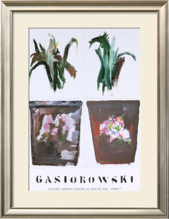 Pots De Fleurs No. 221-222 by Gerard Gasiorowski Pricing Limited Edition Print image