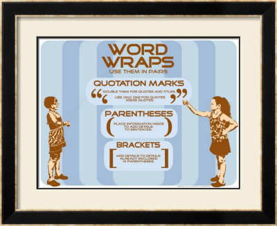 Punctuation: Word Wraps by Christopher Rice Pricing Limited Edition Print image