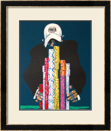 Full House:  World Series Of Poker by Waldemar Swierzy Pricing Limited Edition Print image