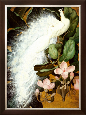 White Peacocks by Jessie Arms Botke Pricing Limited Edition Print image