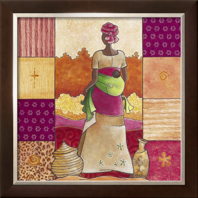 Son Petit Coin D'afrique by Geraldine Bandiziol Pricing Limited Edition Print image