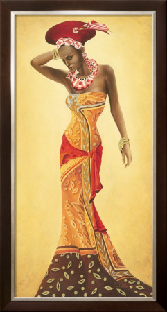 Gorgeous African by Leon Wells Pricing Limited Edition Print image