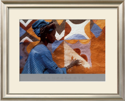 Woman In West Africa by Margaret Courtney-Clarke Pricing Limited Edition Print image