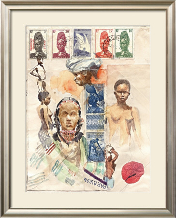 African Women by Marc Lacaze Pricing Limited Edition Print image