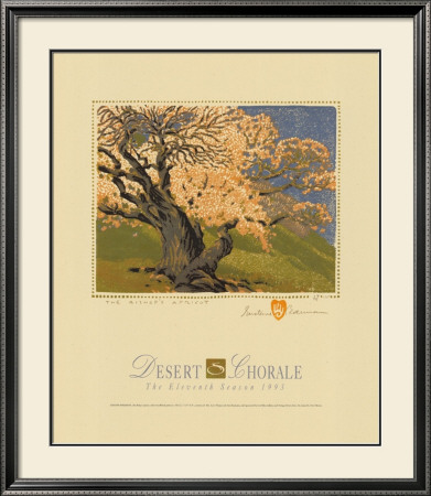 The Bishop's Apricot Tree by Gustave Baumann Pricing Limited Edition Print image