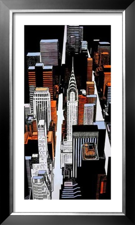 Chrysler Building Sky View by Joan Farré Pricing Limited Edition Print image
