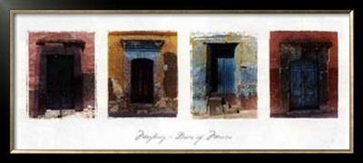 Doors Of Mexico by Thomas Mayberry Pricing Limited Edition Print image