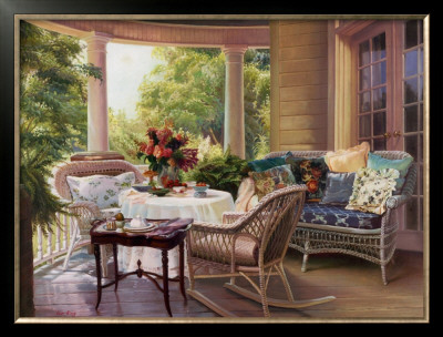 Summer Porch by Kevin Liang Pricing Limited Edition Print image