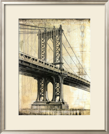 Manhattan Bridge by P. Moss Pricing Limited Edition Print image