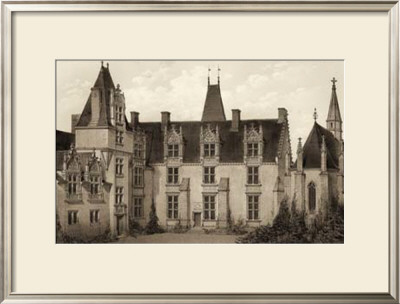 Sepia Chateaux I by Victor Petit Pricing Limited Edition Print image