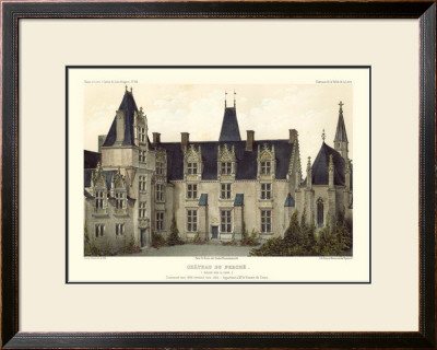 French Chateaux Viii by Victor Petit Pricing Limited Edition Print image