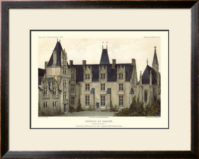 French Chateaux Viii by Victor Petit Pricing Limited Edition Print image