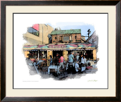 29 Beach Cafe, Venice Beach, California by Nicolas Hugo Pricing Limited Edition Print image