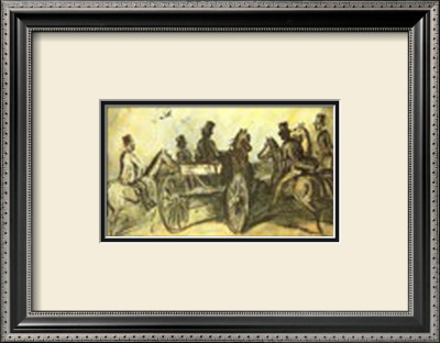 Carriages And Horsemen by Constantin Guys Pricing Limited Edition Print image