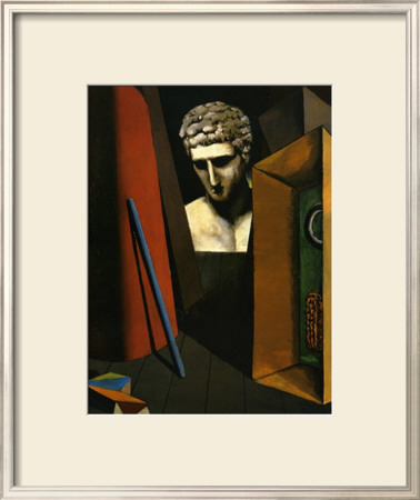 Melancolie Hermetique, C.1918 by Giorgio De Chirico Pricing Limited Edition Print image