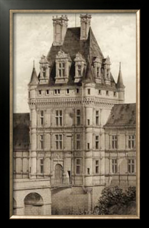 Sepia Chateaux Viii by Victor Petit Pricing Limited Edition Print image