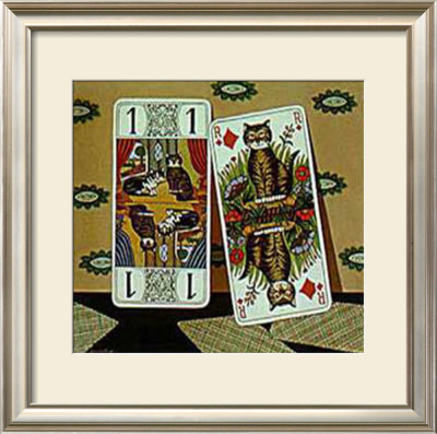 Card Cats by Duranton Pricing Limited Edition Print image