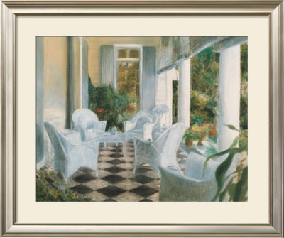 White Summer Terrace by Piet Bekaert Pricing Limited Edition Print image