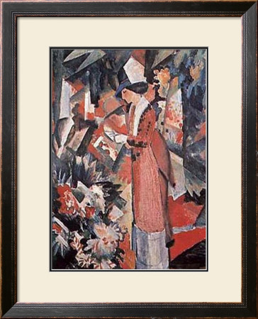 Walk Among Flowers by Auguste Macke Pricing Limited Edition Print image