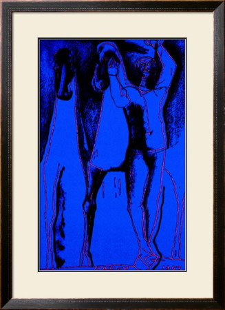 Composizione In Blu, C.1953 by Marino Marini Pricing Limited Edition Print image