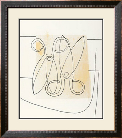 Scissors, C.1968 by Ben Nicholson Pricing Limited Edition Print image