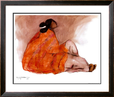 Seated Woman by R. C. Gorman Pricing Limited Edition Print image