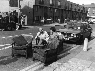 Street Market - Camden, Islington, London by Shirley Baker Pricing Limited Edition Print image