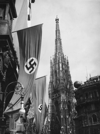 Vienna - Anschluss by Robert Hunt Pricing Limited Edition Print image