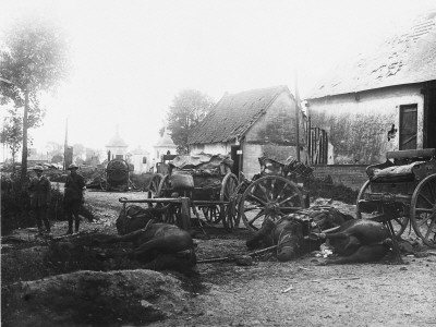 German Horse Transport Wwi by Robert Hunt Pricing Limited Edition Print image