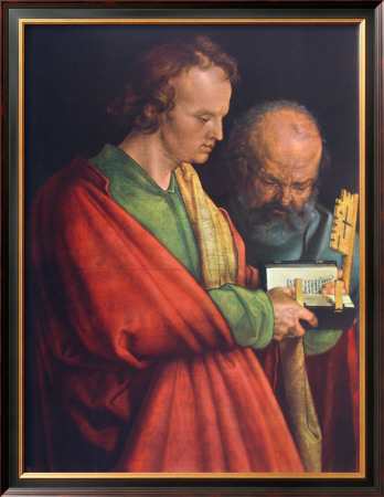 Johannes Und Petrus (Detail From The Four Apostles) by Albrecht Dürer Pricing Limited Edition Print image
