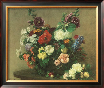 Bouquet De Fleurs Diverses by Henri Fantin-Latour Pricing Limited Edition Print image
