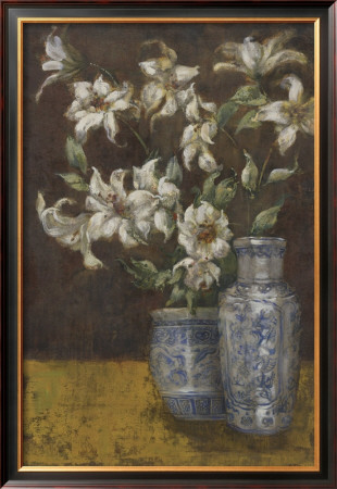 Delft Lilies by Jill O'flannery Pricing Limited Edition Print image