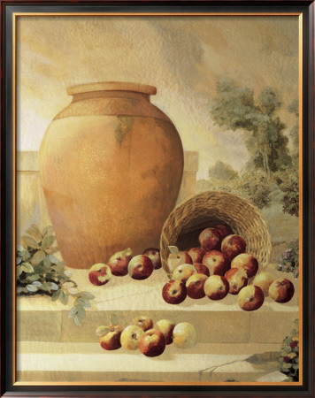 Urn With Apples by Hampton Hall Pricing Limited Edition Print image
