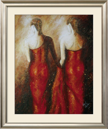 Ladies In Red by Roel Hofman Pricing Limited Edition Print image